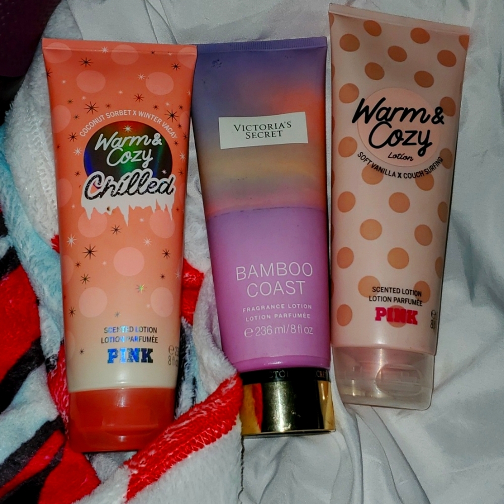 Victoria Secret lotions lot of 3